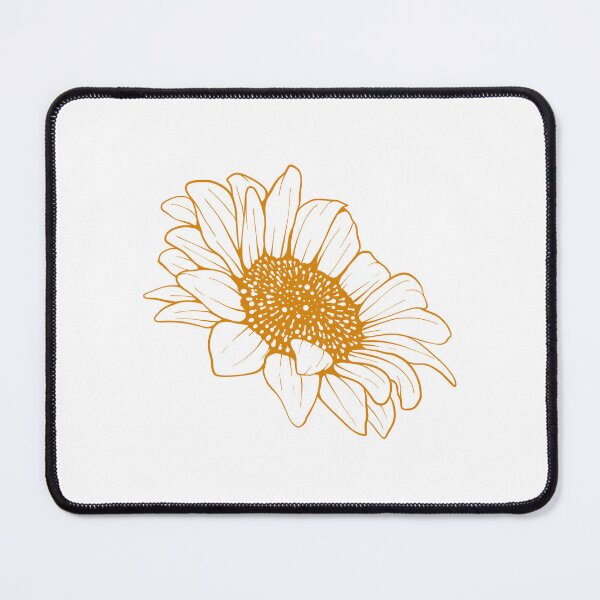 Item preview, Daisy Line Art Illustration designed and sold by ONLINE DISTRICT.