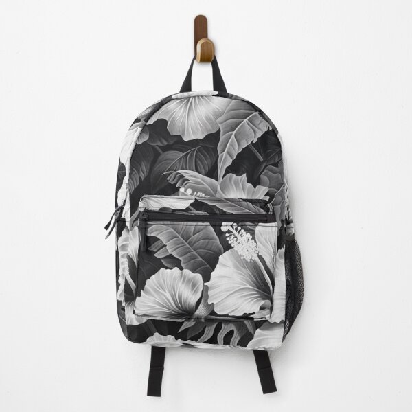 Item preview, Monochrome Bloom: Hyper-Detailed Hibiscus Artwork designed and sold by Brand Uno Studio.