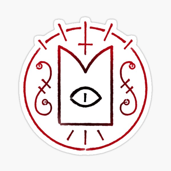 Artikel-Vorschau von Kronen Symbol aus Cult of the Lamb, designt und verkauft von Stevidesigns.