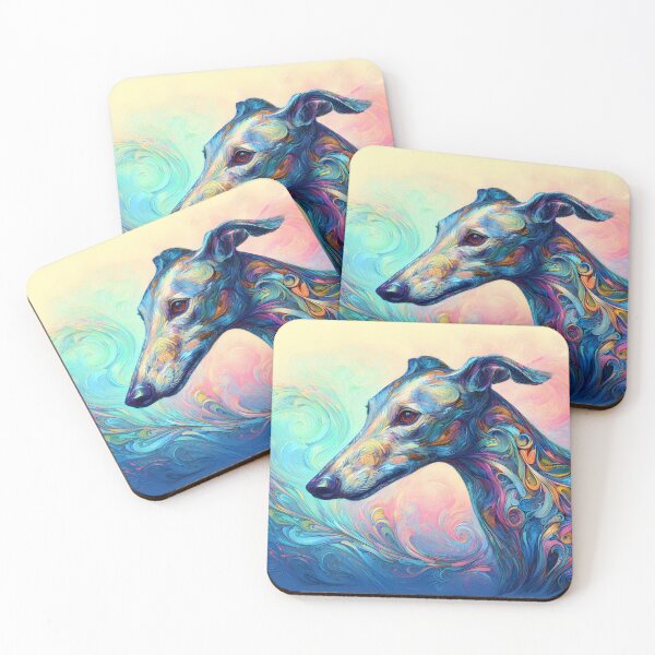 Item preview, Impressionist Sighthound designed and sold by Humbugle.