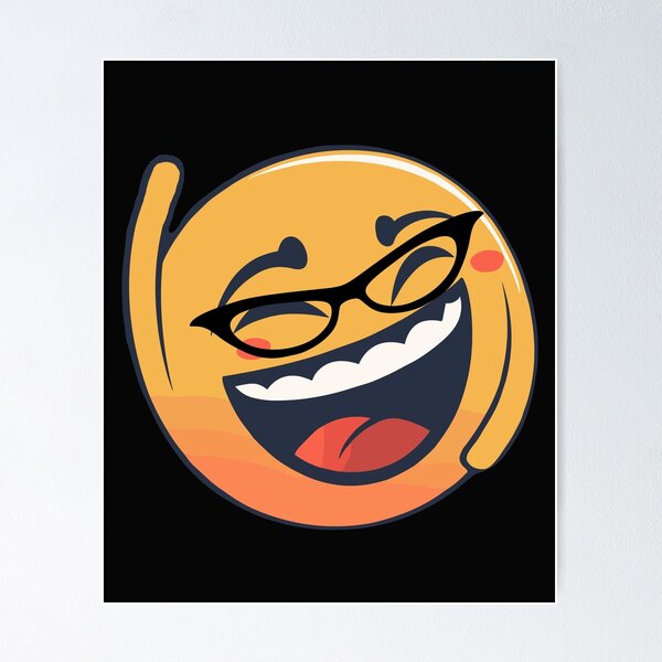 To live is to suffer (Roblox face emoji) Poster for Sale by omibenj