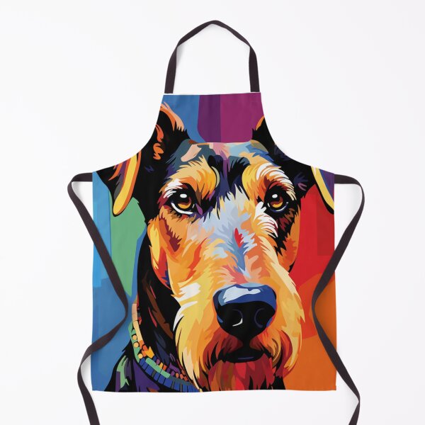 Item preview, Airedale Terrier Dog Home Decor Art designed and sold by TheWildFlix.
