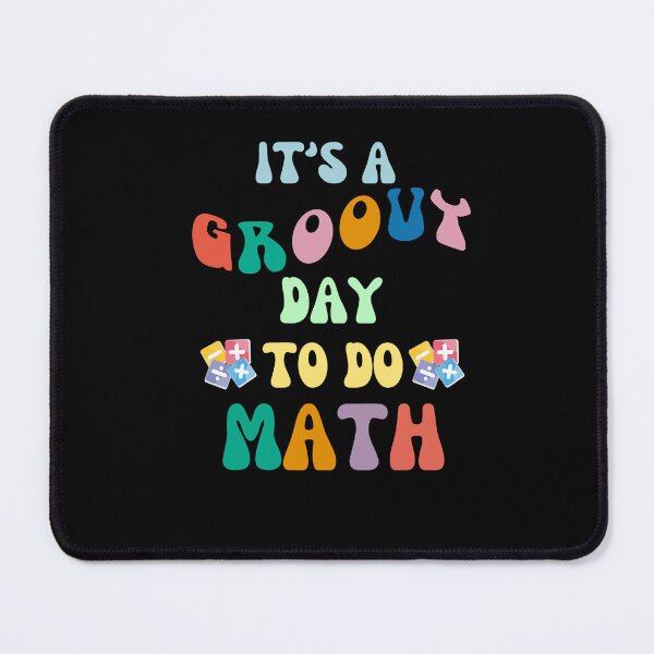 Item preview, It's A Groovy Day to Do Math Retro Mathematics Team designed and sold by MagicSD Designs.
