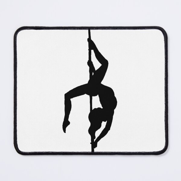 Item preview, Pole Dance black silhouette designed and sold by Aurora Gritti.
