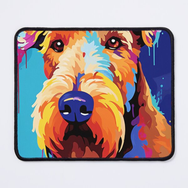 Item preview, Airedale Terrier Dog Pop Art designed and sold by TheWildFlix.