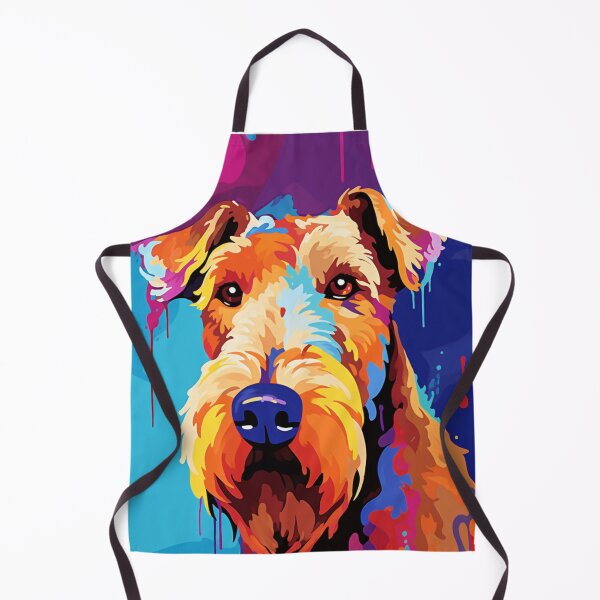 Item preview, Airedale Terrier Dog Pop Art designed and sold by TheWildFlix.