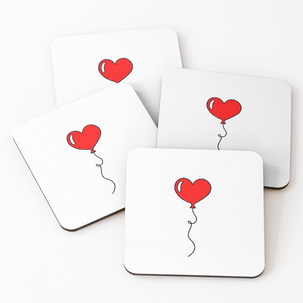 Item preview, Matilda Red Heart Balloon designed and sold by the lesser known.