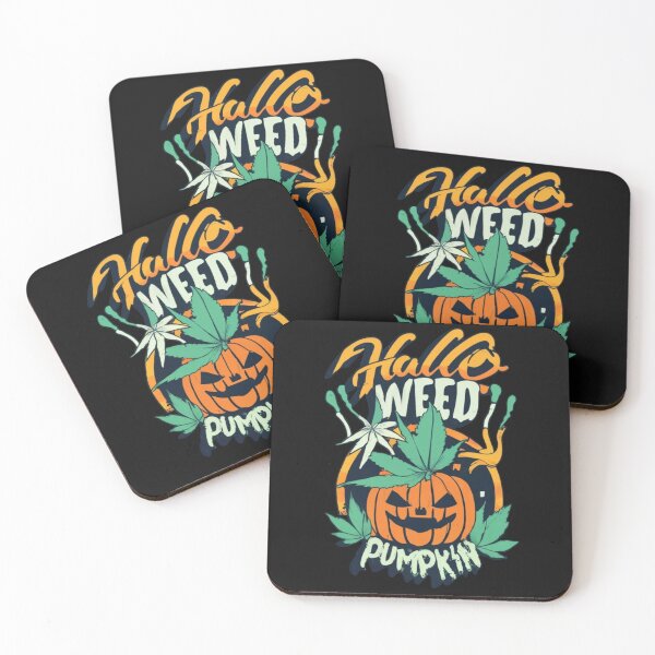 Item preview, Funny Hallo Weed Pumpkin designed and sold by AAcrew.