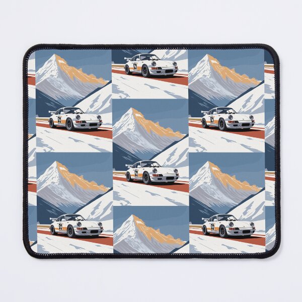 Item preview, Vintage Racing Car Snowy Scene designed and sold by VenZolic.