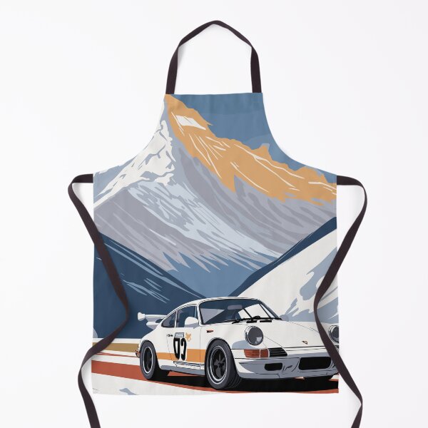 Item preview, Vintage Racing Car Snowy Scene designed and sold by VenZolic.