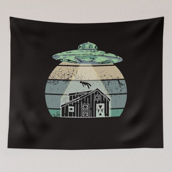 Item preview, Barnyard  Alien Abduction    designed and sold by slicksquid.