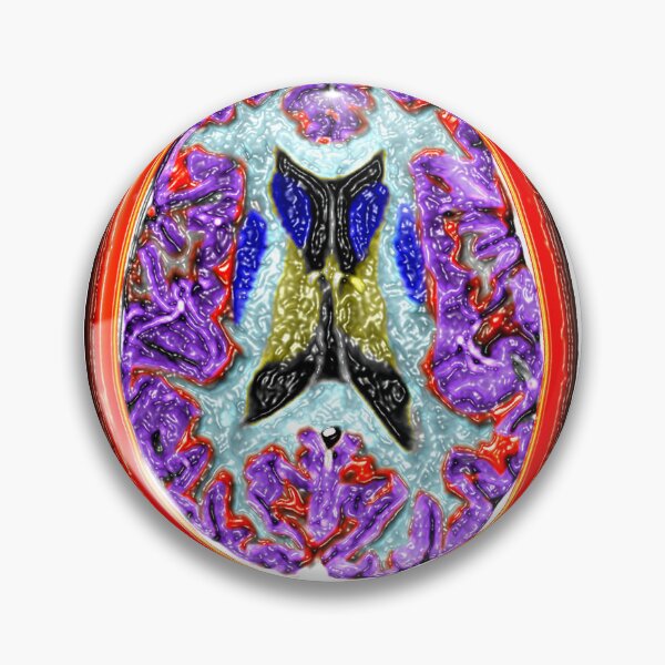 Item preview, Cross-Sectional MRI of the Human Brain, medical Scan designed and sold by ScienceSource.