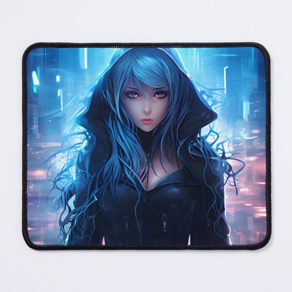 Item preview, Futuristic Cyber Cute Anime Girl designed and sold by DGitaldreamgirl.