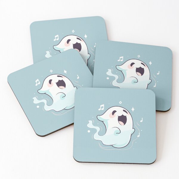 Item preview, Cute singing ghost designed and sold by etherElric.