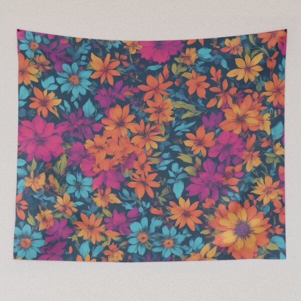 Item preview, Vibrant Floral Pattern designed and sold by nexanova369.