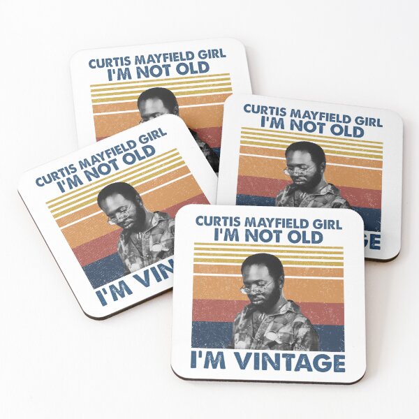Item preview, Retro Shirt Curtis music Mayfield Girl I'm Not Old I'm Vintage designed and sold by hortenciaing.