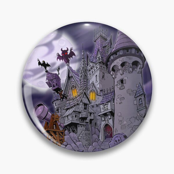 Item preview, halloween haunted castle designed and sold by SalmonCreations.