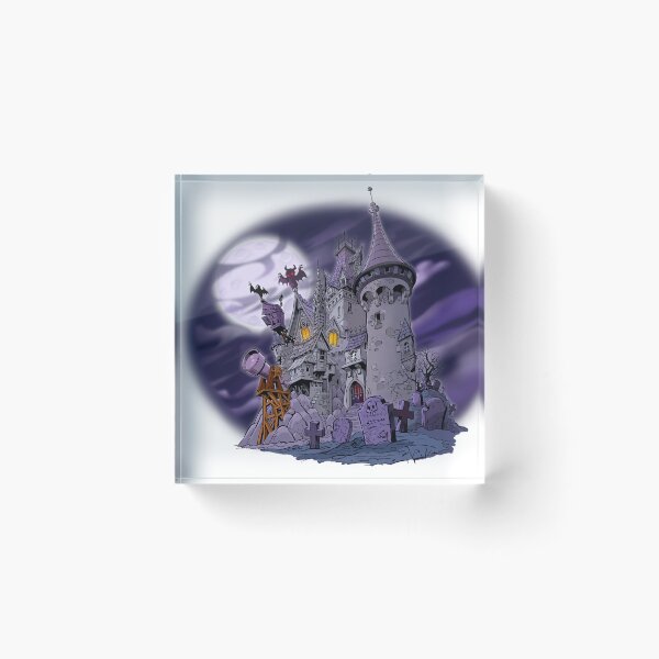 Item preview, halloween haunted castle designed and sold by SalmonCreations.