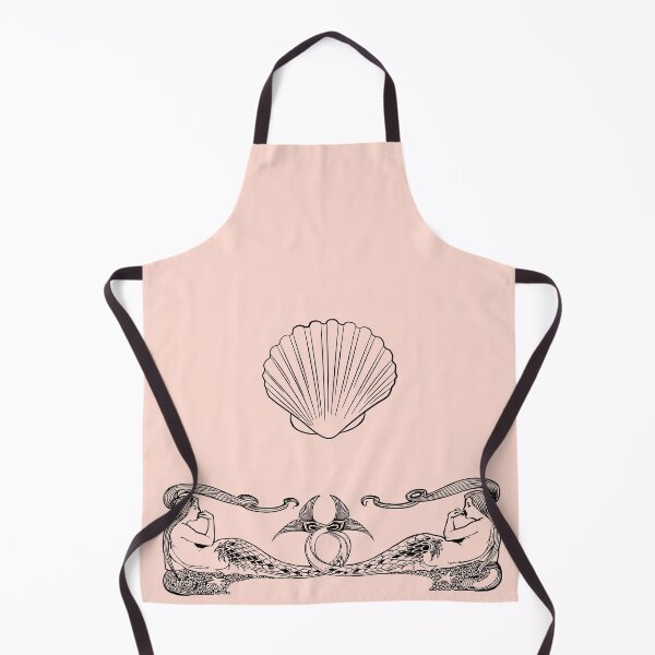 Item preview, Antique mermaids with magical seashell beach design designed and sold by TheLocoShop.