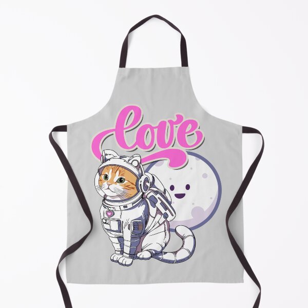 Artikelvorschau, Katzenastronaut liebt den Mond entworfen und verkauft von PURPLERAIN99.