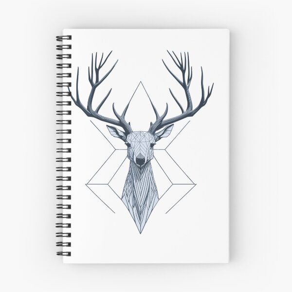 Item preview, Deer Leshy Spirit of wilderness simply illustration graphics deer designed and sold by PhotoArtMC.