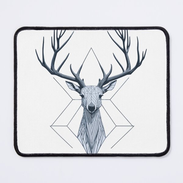 Item preview, Deer Leshy Spirit of wilderness simply illustration graphics deer designed and sold by PhotoArtMC.
