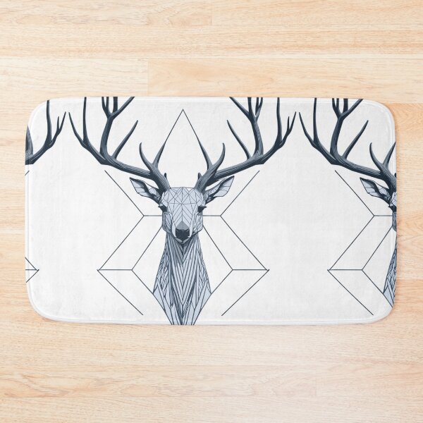 Item preview, Deer Leshy Spirit of wilderness simply illustration graphics deer designed and sold by PhotoArtMC.
