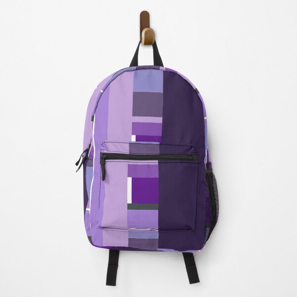 Item preview, Purple rain - It's hip to be square. . . in purple color block pattern - light purple, dark purple designed and sold by smooshfaceutd.