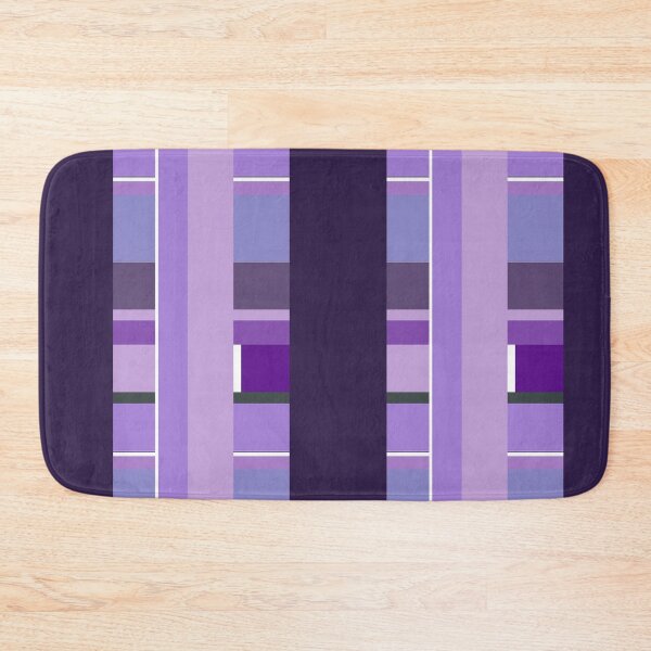 Item preview, Purple rain - It's hip to be square. . . in purple color block pattern - light purple, dark purple designed and sold by smooshfaceutd.