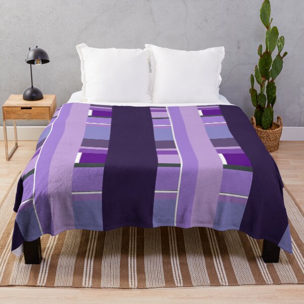 Item preview, Purple rain - It's hip to be square. . . in purple color block pattern - light purple, dark purple designed and sold by smooshfaceutd.