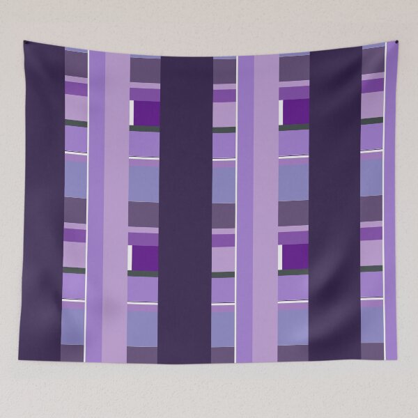 Item preview, Purple rain - It's hip to be square. . . in purple color block pattern - light purple, dark purple designed and sold by smooshfaceutd.