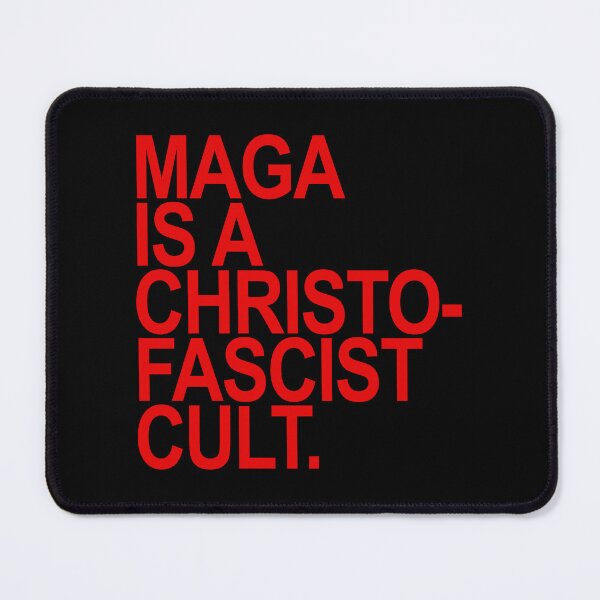 Item preview, MAGA is a christofascist cult (RED) designed and sold by Thelittlelord.
