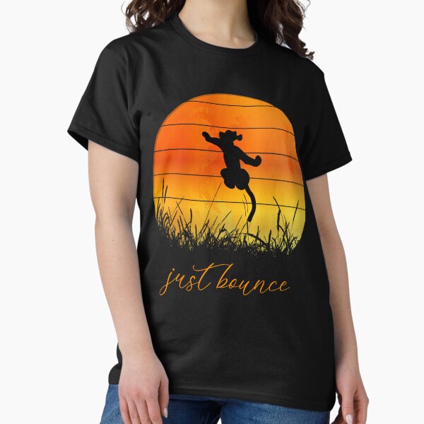 Item preview, Tigger Just Bounce Winnie the Pooh Sunset designed and sold by amandaestauffer.