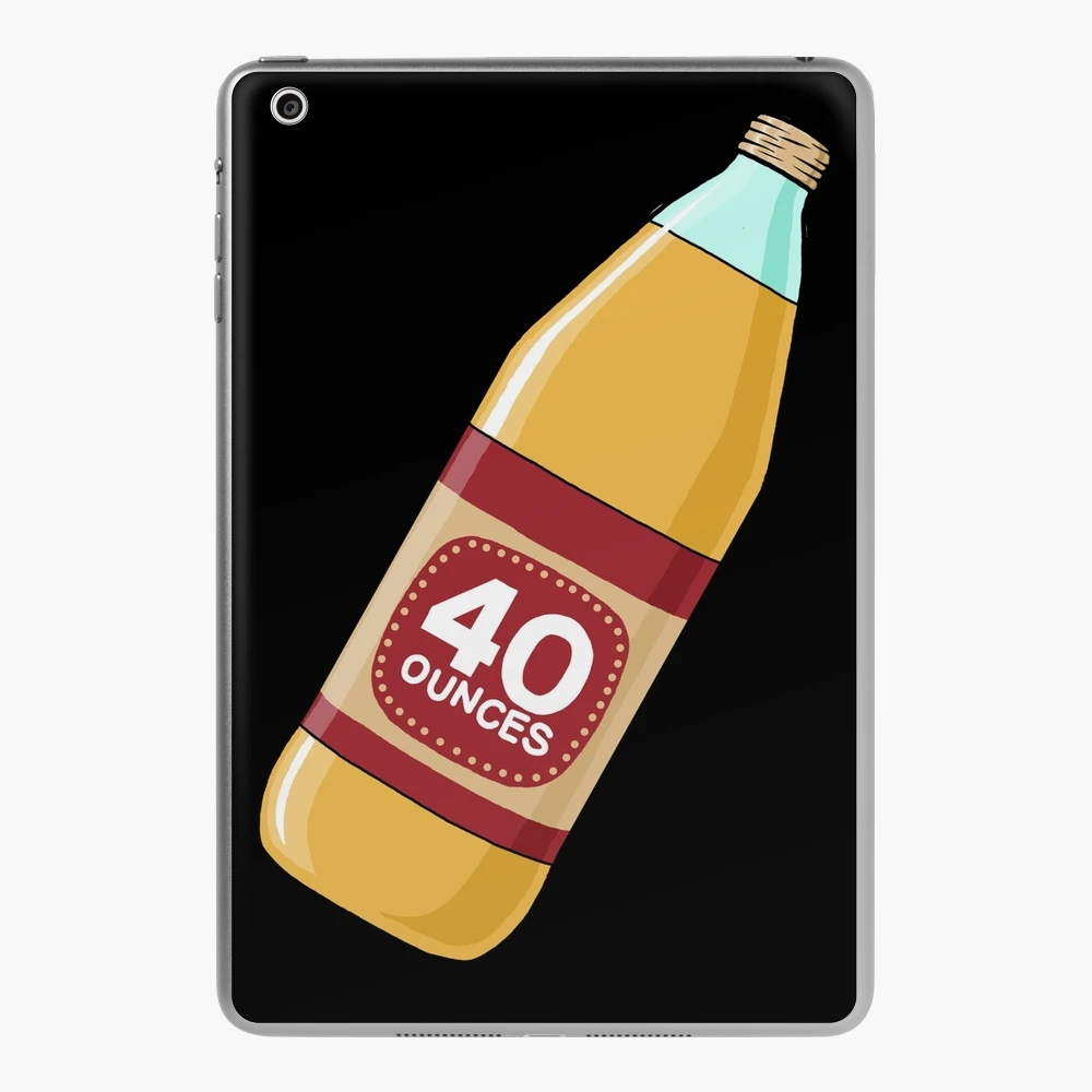 40oz 40 ounce oz Bottle Greeting Card for Sale by dopeandbirds