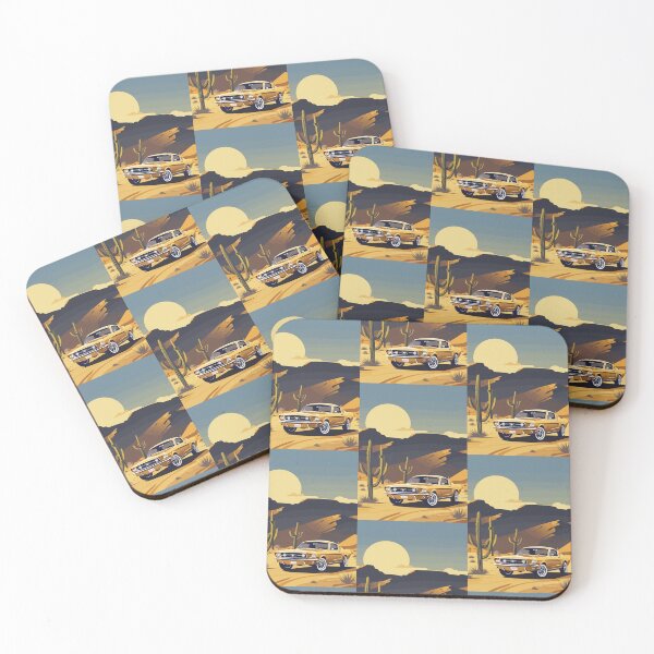 Item preview, Muscle Car Desert Scene   designed and sold by VenZolic.