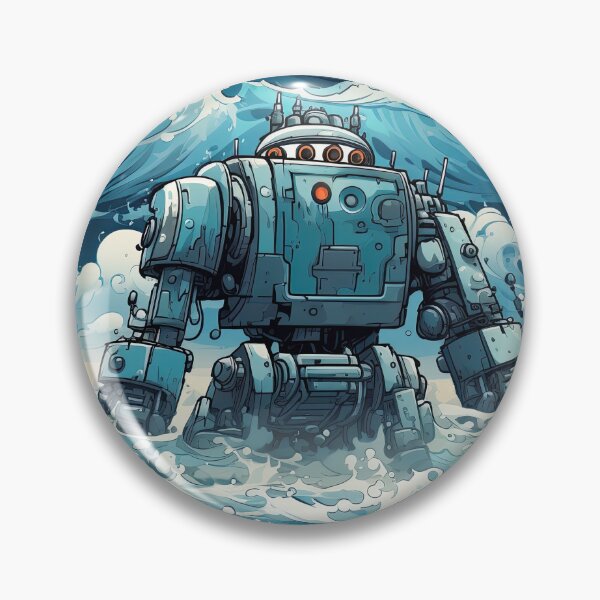 Item preview, Robots: Blue designed and sold by Pedra Panda.