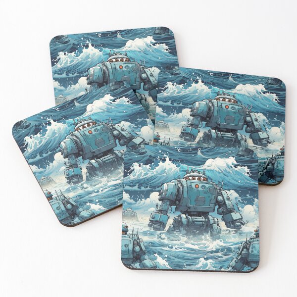 Item preview, Robots: Blue designed and sold by Pedra Panda.