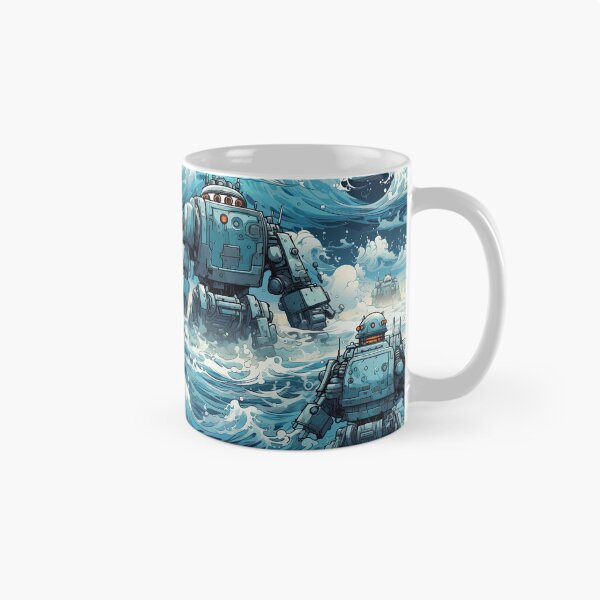 Item preview, Robots: Blue designed and sold by Pedra Panda.