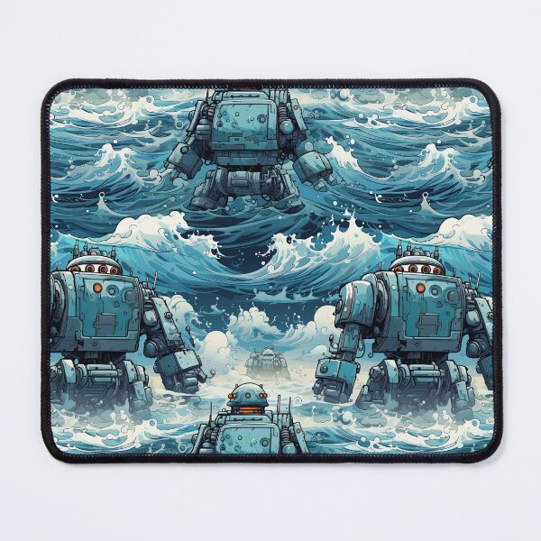 Item preview, Robots: Blue designed and sold by Pedra Panda.