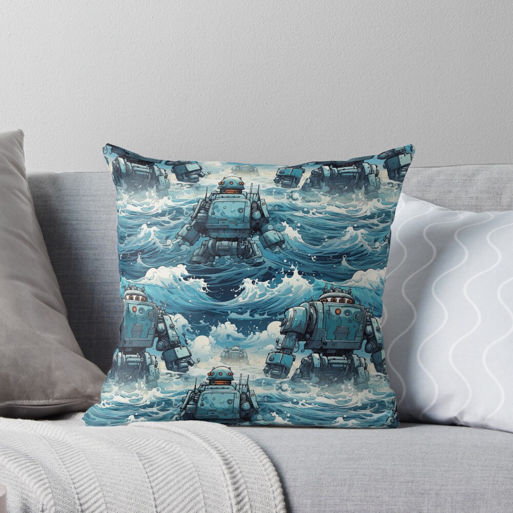 Item preview, Throw Pillow designed and sold by FreeStoneStudio.