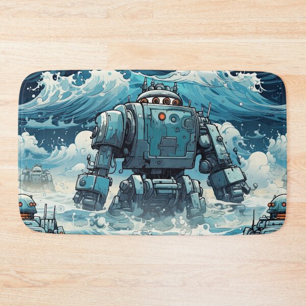 Item preview, Robots: Blue designed and sold by Pedra Panda.