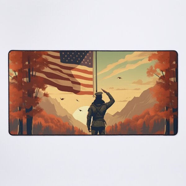 Item preview, Honoring Veterans Day with Patriotic Art designed and sold by inkArtistryfine.