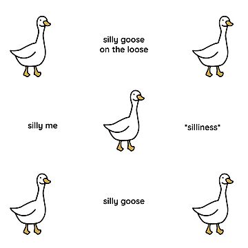 Aperçu de l'œuvre Pack multi-exemplaires Silly Goose de maura41