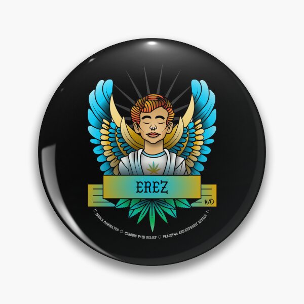 Item preview, Erez designed and sold by WeedDictionary.