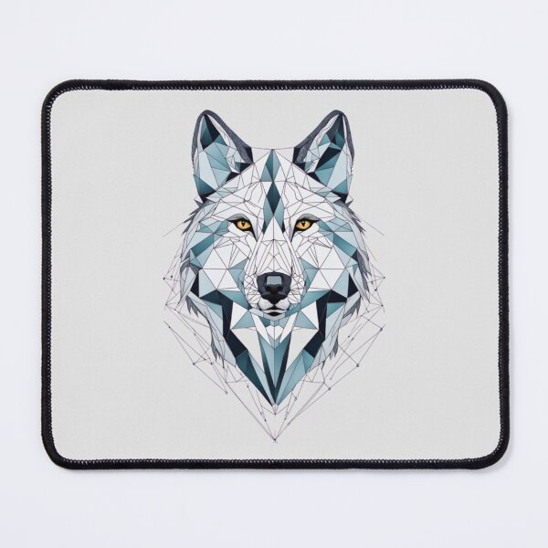 Item preview, modern style wolf designed and sold by SketchysDESIGNS.