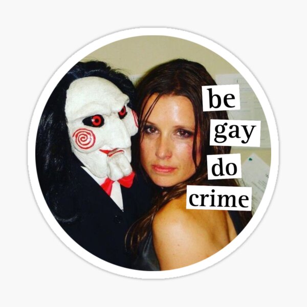 Item preview, be gay do crime designed and sold by vampirepoet.