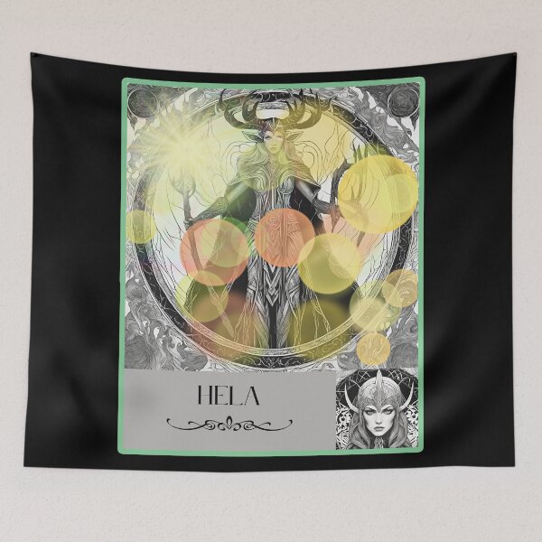 Item preview, Hela Norse Mythology designed and sold by MINOSDESIGN.