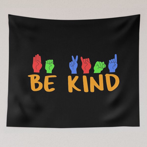 Item preview, Be Kind ASL V - American Sign Language designed and sold by Lemon Pepper.