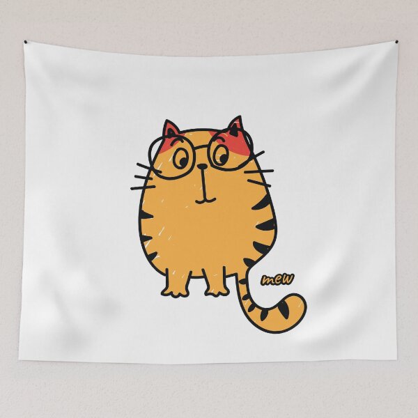 Item preview, Hand drawn chubby kitty designed and sold by yaZzaboy.