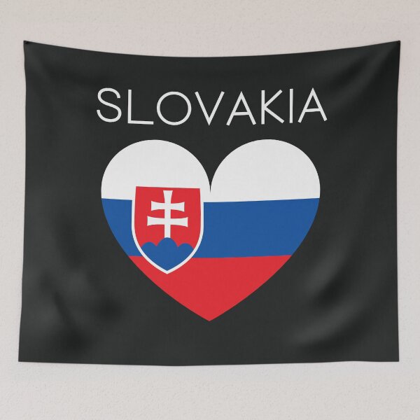 Item preview, Slovakia Flag - Slovakia Love designed and sold by Sketch-Shack.